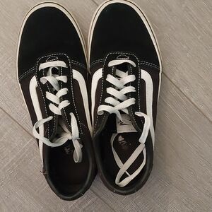 Vans Black/white  Sz6.5